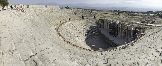 Bild från Hierapolis i Turkiet.
